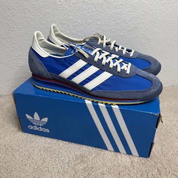 Adidas SL 72 "Blue Bird Off White" Women’s Size 8.5 JS0255 Athletic Sneakers NWB - Picture 4 of 11